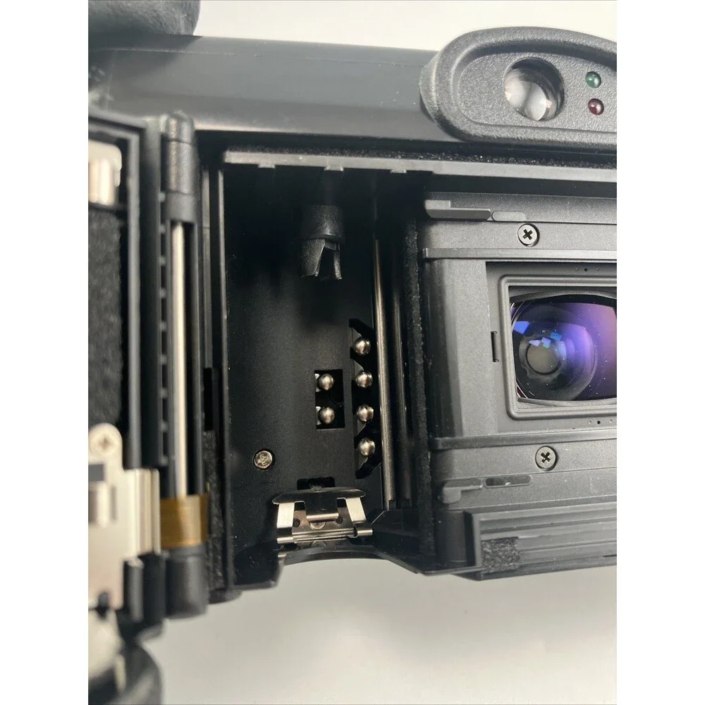 Canon Sure Shot Mega Zoom 76 35mm Film Camera 38-76mm Lens – For Parts or Repair